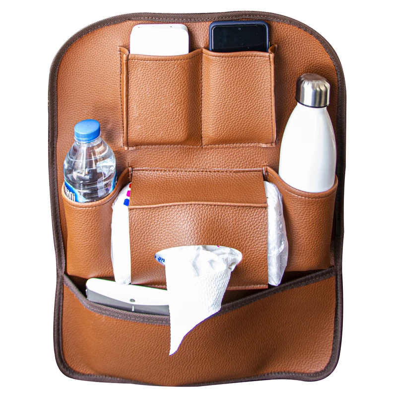 کیف پشت صندلی خودرو ( قهوه ای)