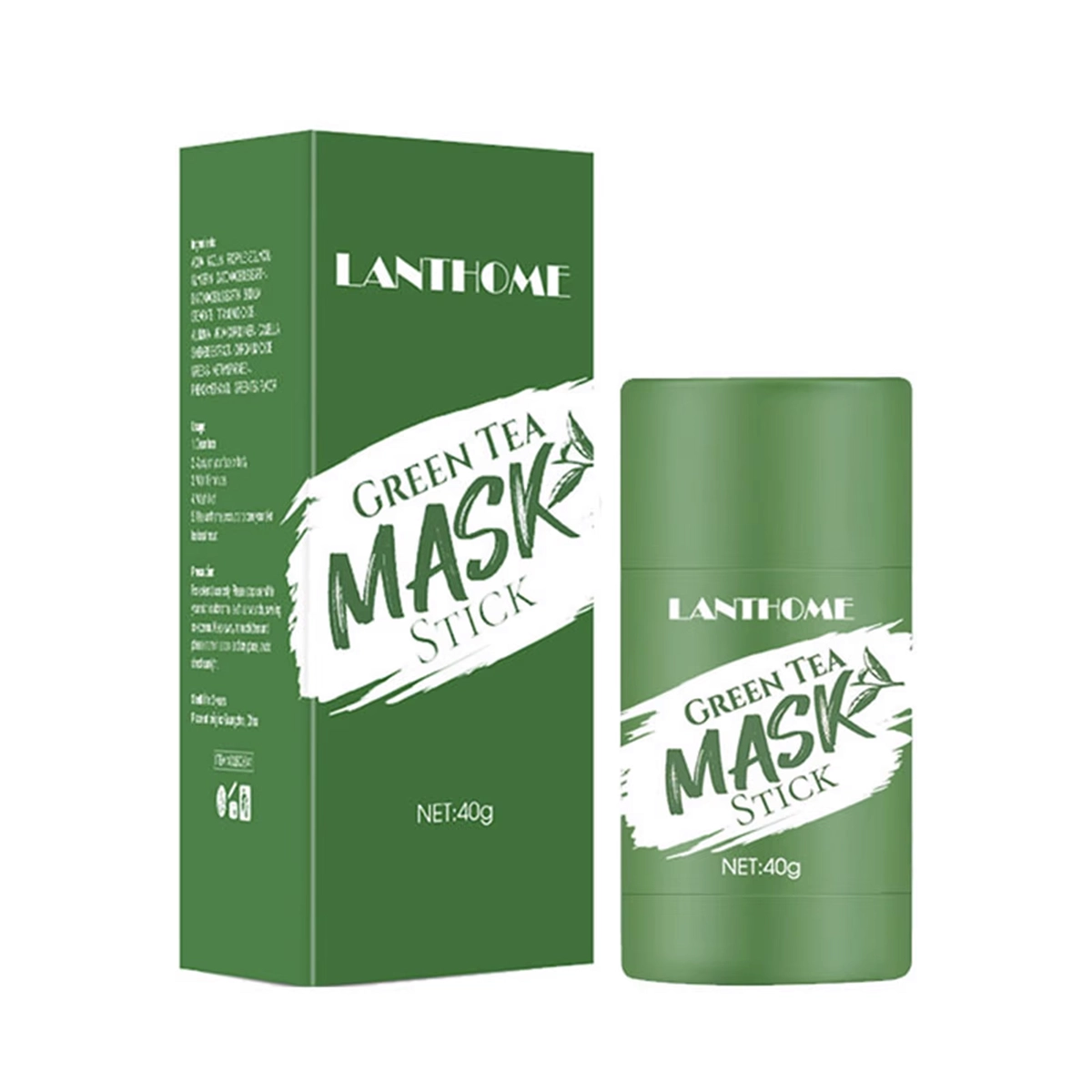 ماسک روشن کننده و ضد لک چای سبز مدل Lanthome