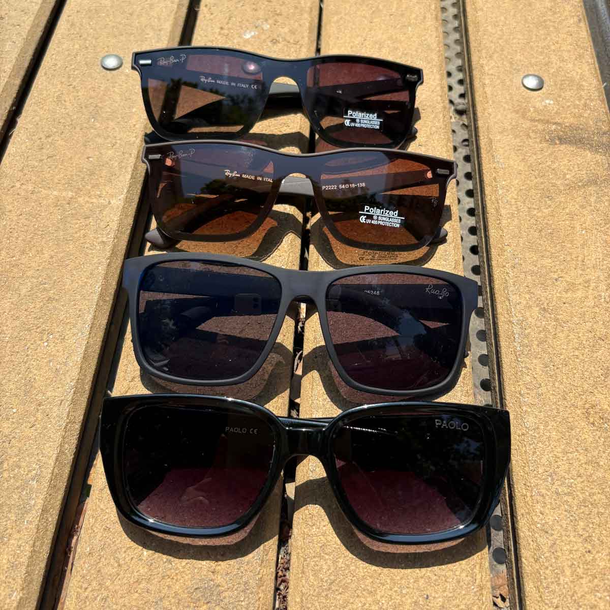 عینک آفتابی مشکی مدل Ray-Ban