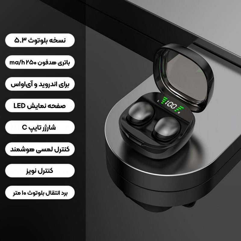 هدفون نامرئی-مشکی