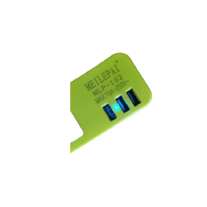 چندراهی برق و شارژر دارای پورت usb-چند رنگ