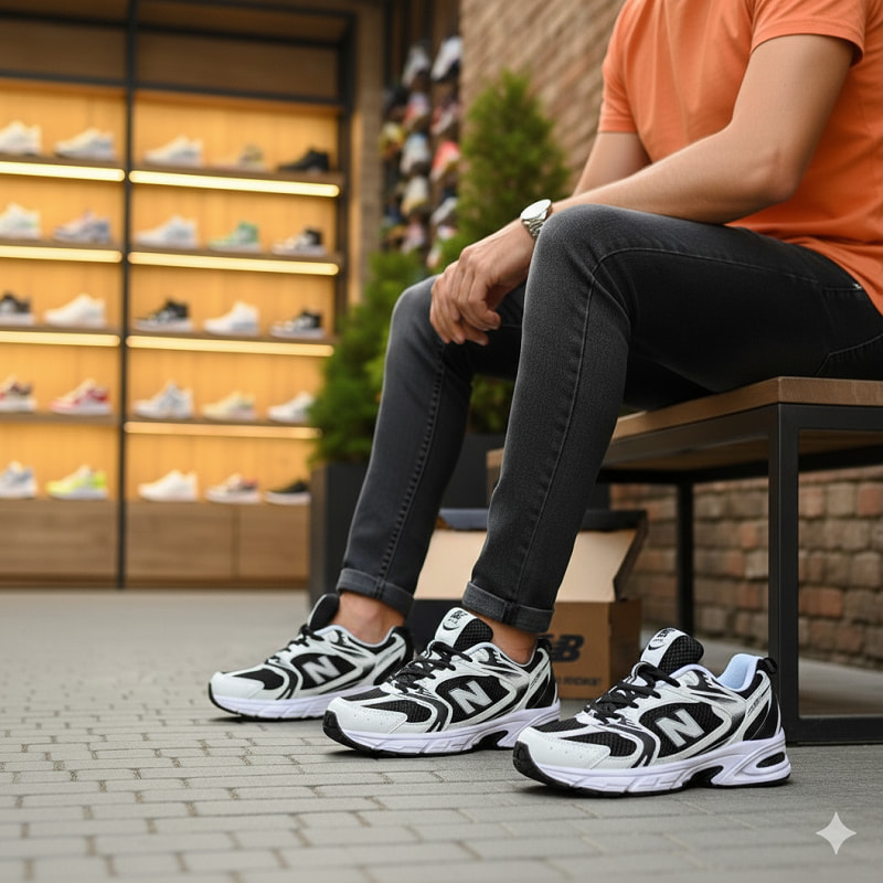 کفش ورزشی مردانه نیوبالانس 530-مشکی